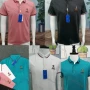 Wholesale Men's Casual Short Sleeve Embroidery Label Button Front Polo Shirts preview