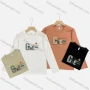 Wholesale Men's Casual Crew Neck Long Sleeve Letter Graphic Pullover Tops preview