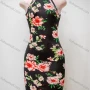 Wholesale Women's Casual Floral Print Bodycon Short Cami Dress preview