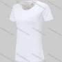 Wholesale Women's Casual & Athletic Workout Plain Short Sleeve Quick Dry Round Neck Tee 0502# preview