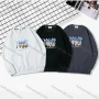 Wholesale Men's Casual Letter Print Long Sleeve Oversized Sweatshirts preview