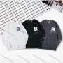 Wholesale Men's Casual Letter Print Long Sleeve Oversized Sweatshirts preview