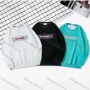 Wholesale Men's Casual Letter Print Long Sleeve Oversized Sweatshirts preview