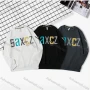 Wholesale Men's Casual Letter Print Long Sleeve Oversized Sweatshirts preview