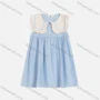 Wholesale Girls Cute Sailor Collar Sleeveless Button Front Short Tank Dress AM1268# preview
