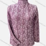 Wholesale Women's Causal Mock Neck Long Sleeve Button Decor Plain Blouse preview