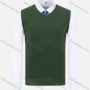 Wholesale Men's Classic Plain V Neck Sleeveless Jumpers Knit Sweater Vests preview