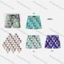 Wholesale Unisex Swim Trunks Quick Dry Ice Cream Graphic Drawstring Beach Shorts preview
