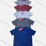 Wholesale Men's Quick Dry Workout Plain Short Sleeve Round Neck Sports T-shirt 8818# preview