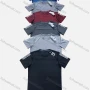Wholesale Men's Quick Dry Workout Plain Short Sleeve Round Neck Sports T-shirt 8822# preview
