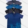 Wholesale Men's Quick Dry Workout Ink Splash Print Short Sleeve Sports Polo Shirt P71# preview
