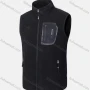 Wholesale Men's Casual Stand Collar Sleeveless Polar Fleece Thermal Vest Jacket preview