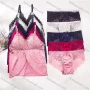 Wholesale Women's Sexy Longline Bra & Lace Thongs Lingerie Set 2023# preview