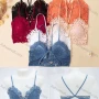Wholesale Women's Sexy Lace Spaghetti Strap Bralette Bra LL-50522# preview