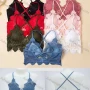 Wholesale Women's Sexy Lace Spaghetti Strap Bralette Bra LL-53199# preview