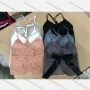 Wholesale Women's Sexy Lace Spaghetti Strap Longline Bra preview