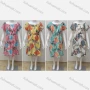 Wholesale Girls Causal Crew Neck Short Sleeve Elastic Waist Floral Print Dress preview