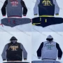 Wholesale Men's Casual Hooded Sweatshirt & Drawstring Sweatpants 2-piece Set 867# preview