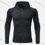Wholesale Boy's Athletic Workout Plain Splicing Long Sleeve Hoodie 831# preview