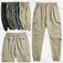 Wholesale Men's Casual Plain Ankle Length Drawstring Joggers preview