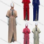Wholesale Women's Casual 2-in-1 Chiffon Mesh Short Sleeve Leopard Print Maxi Dress preview