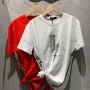 Wholesale Men's Casual Round Neck Short Sleeve Abstract Print T-Shirt preview